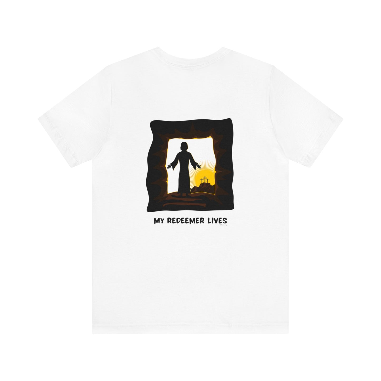 My Redeemer Lives Unisex Jersey Short Sleeve Tee