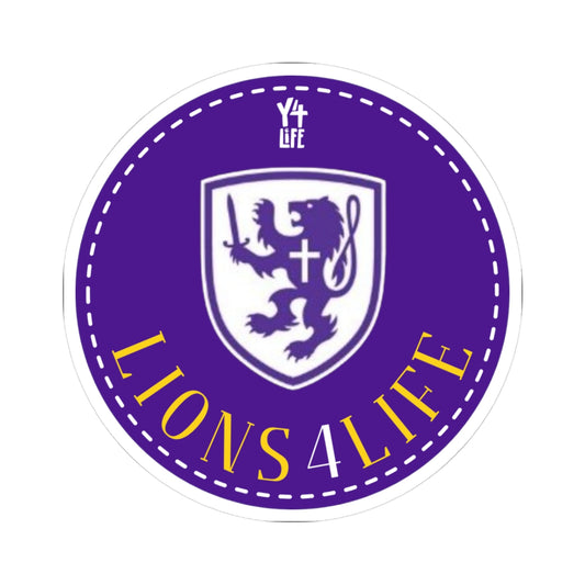 Lions4Life - Faith Lutheran High School Team Sticker