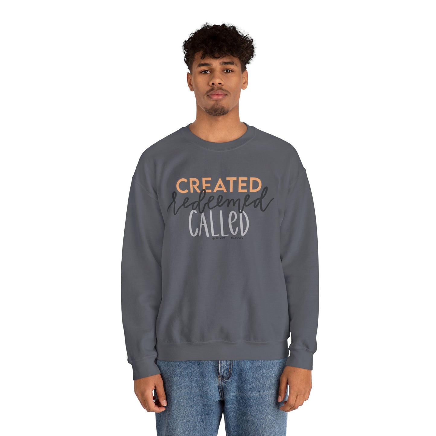 Created Redeemed Called Crewneck Sweatshirt