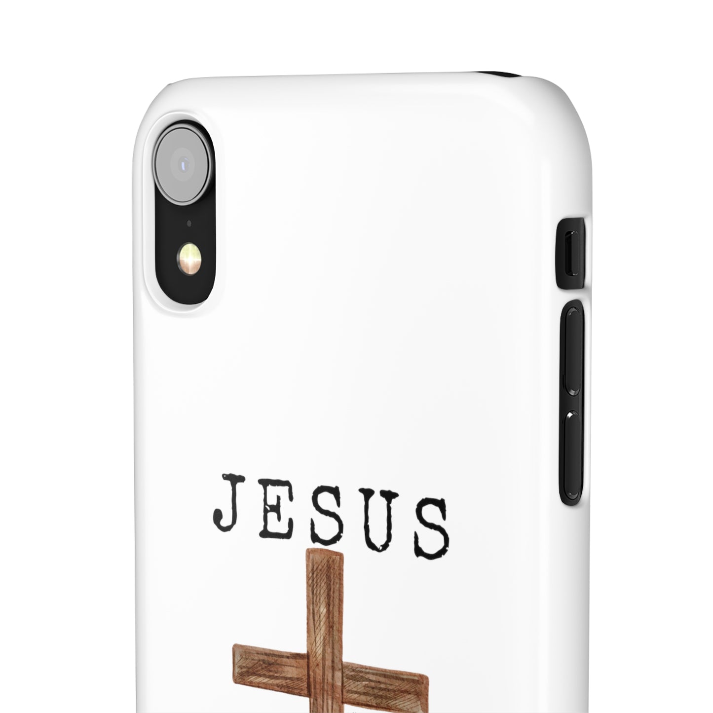 Jesus Saved Me Snap Cases