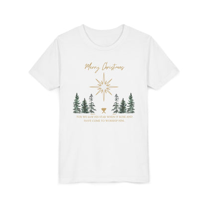 Merry Christmas Youth Short Sleeve Tee