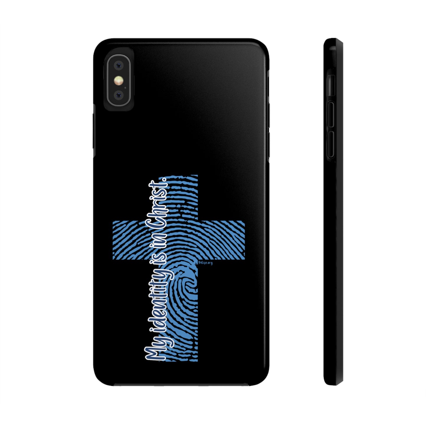 "My Identity is in Christ" Tough Phone Cases