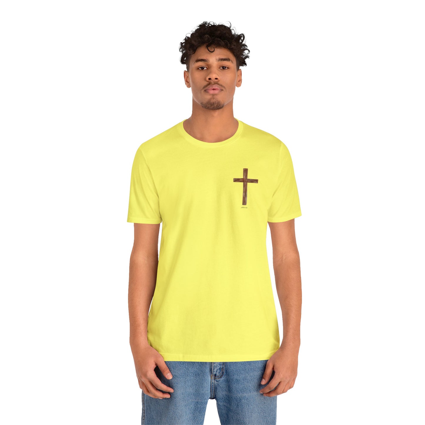 Jesus Saved Me Unisex Jersey Short Sleeve Tee