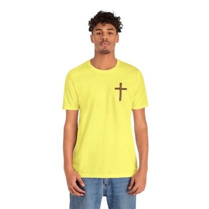 Jesus Saved Me Unisex Jersey Short Sleeve Tee