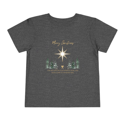 Merry Christmas Toddler Short Sleeve Tee