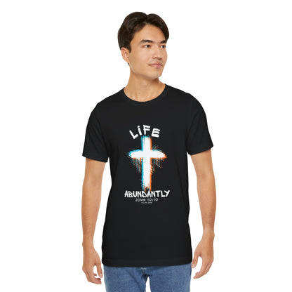 Life Abundantly Multicolor Short Sleeve Tee