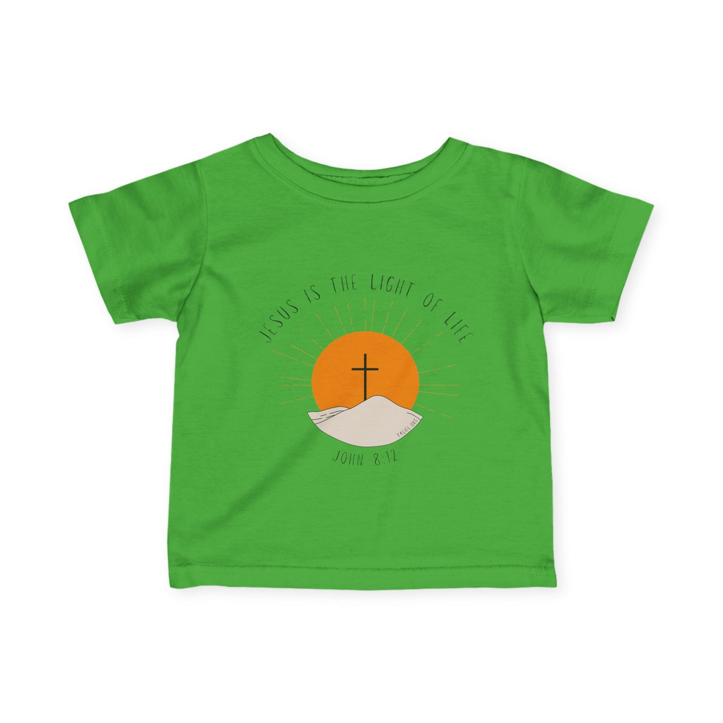 John 8:12 Infant Fine Jersey Tee