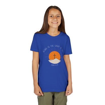 John 8:12 Youth Short Sleeve Tee