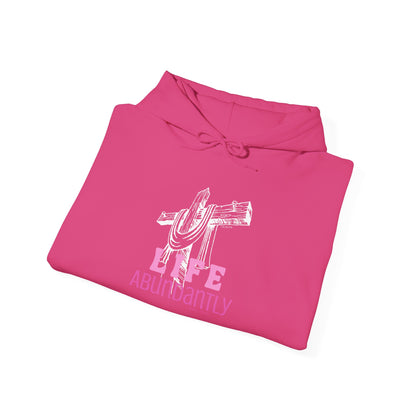 Life Abundantly Monochrome Hooded Sweatshirt