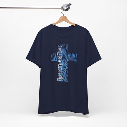 "My Identity is in Christ" Unisex Jersey Short Sleeve Tee