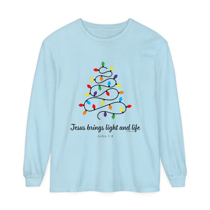 Jesus Brings Light and Life Long Sleeve Tee