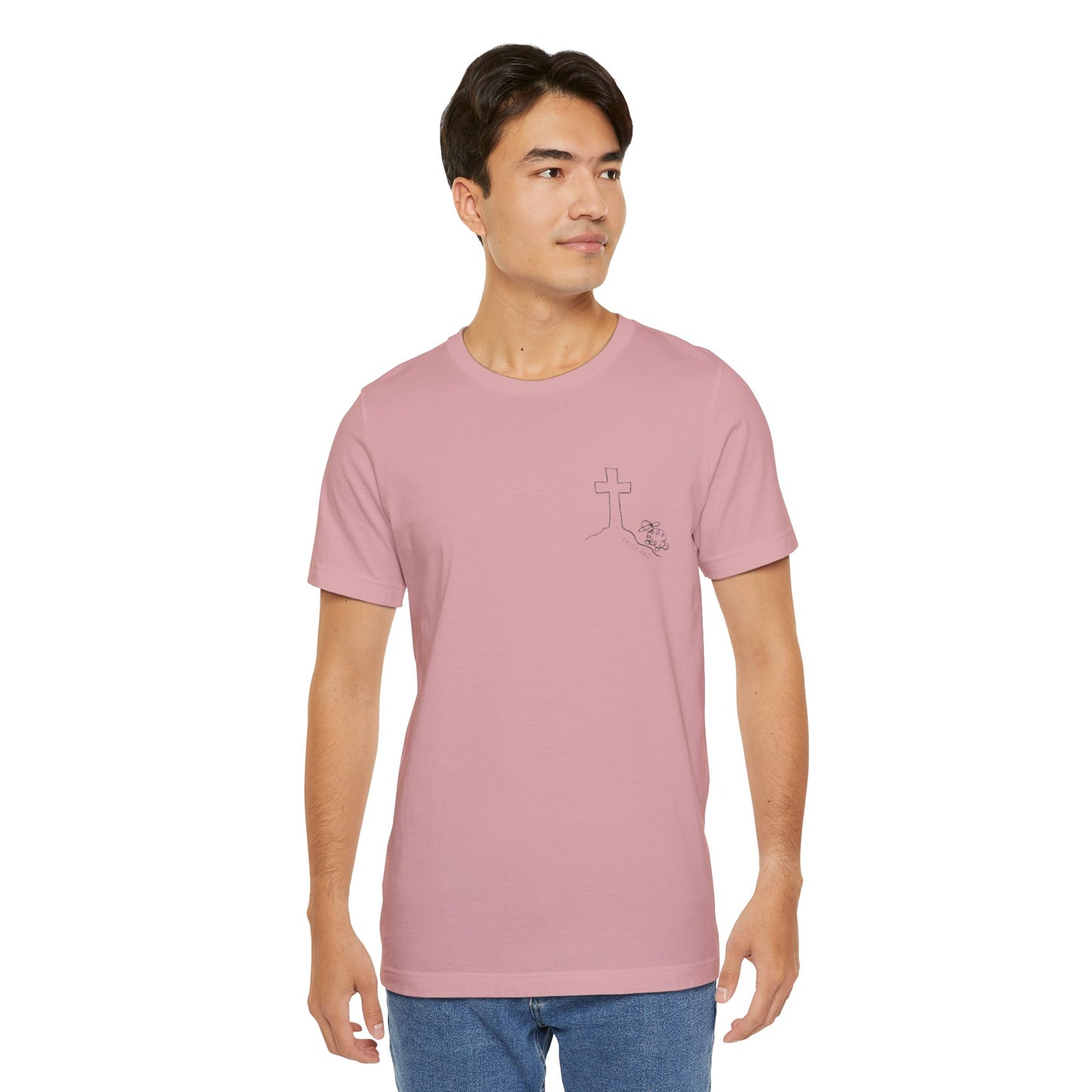 That They May Have Life Unisex Jersey Short Sleeve Tee