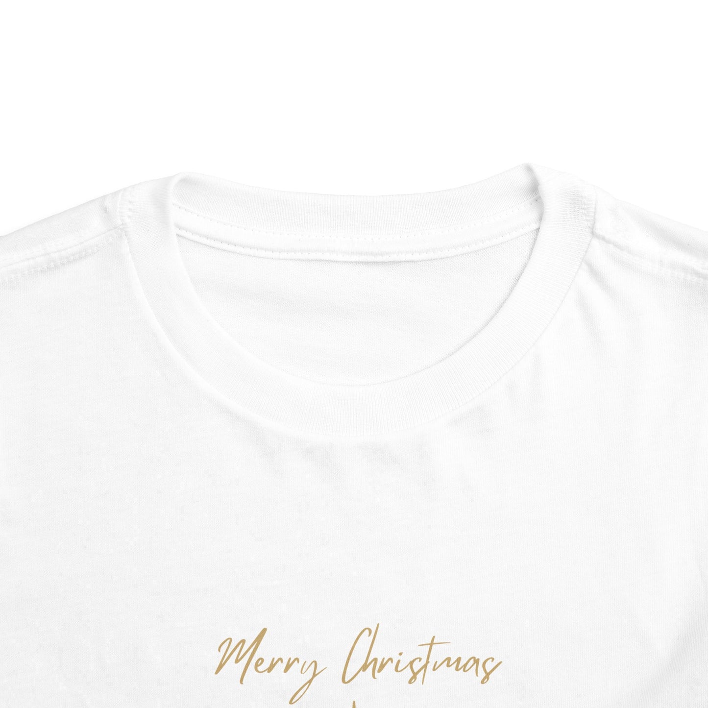 Merry Christmas Toddler Short Sleeve Tee