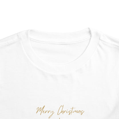 Merry Christmas Toddler Short Sleeve Tee