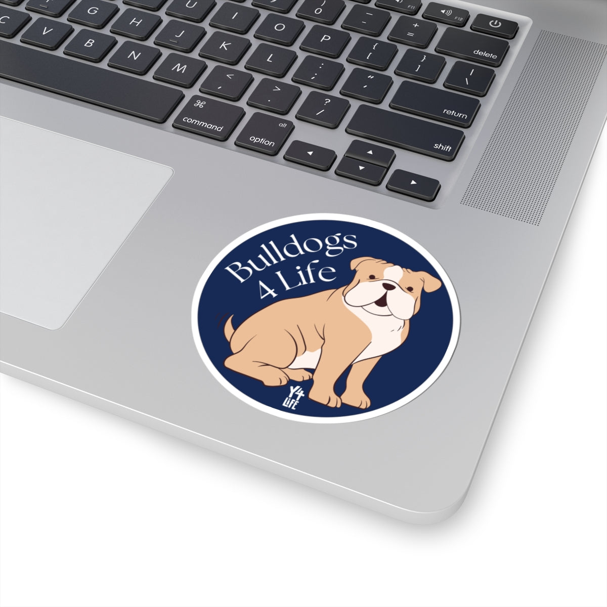 Bulldogs 4 Life Round Team Sticker