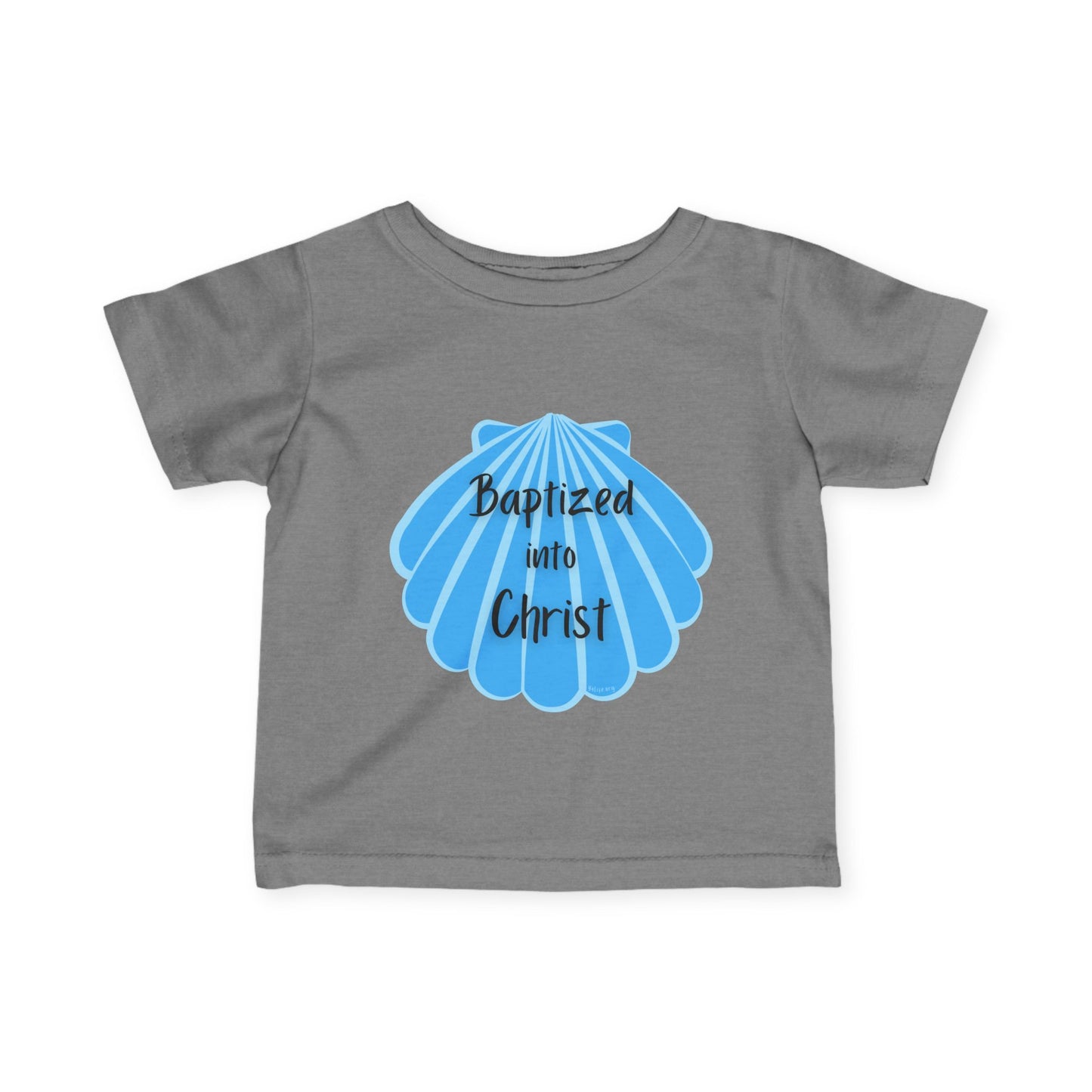 "Baptized into Christ" Infant Fine Jersey Tee