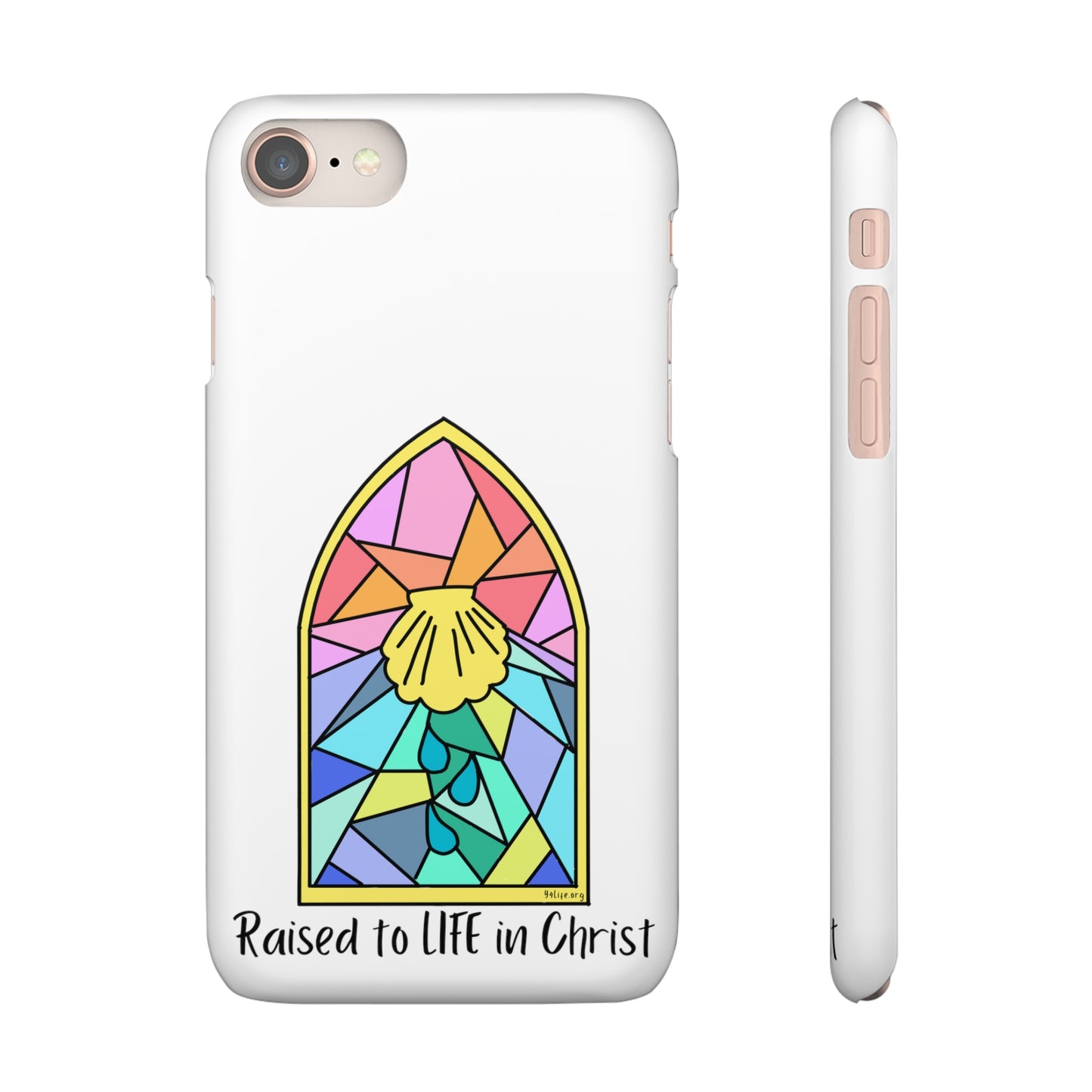 "Raised to Life in Christ" Snap Cases