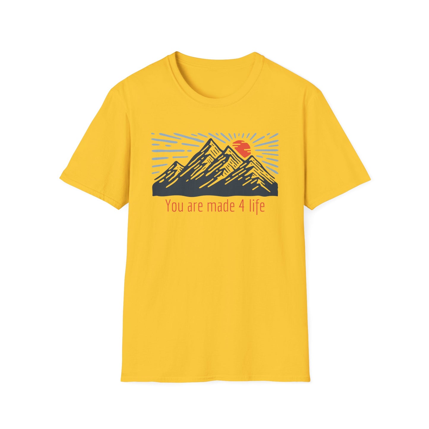Mountain Made 4 Life Unisex Softstyle T-Shirt