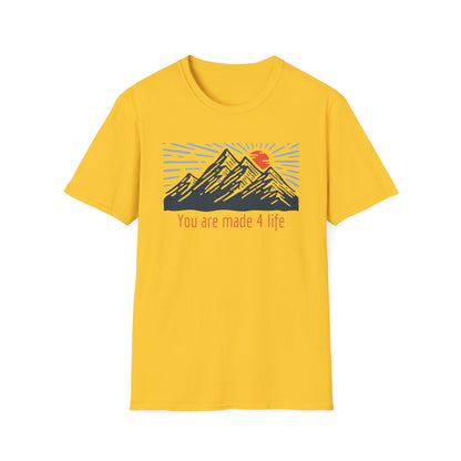 Mountain Made 4 Life Unisex Softstyle T-Shirt