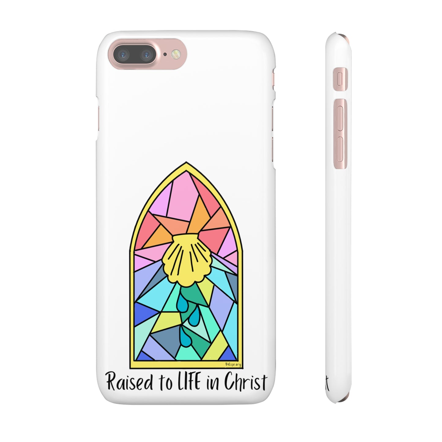 "Raised to Life in Christ" Snap Cases