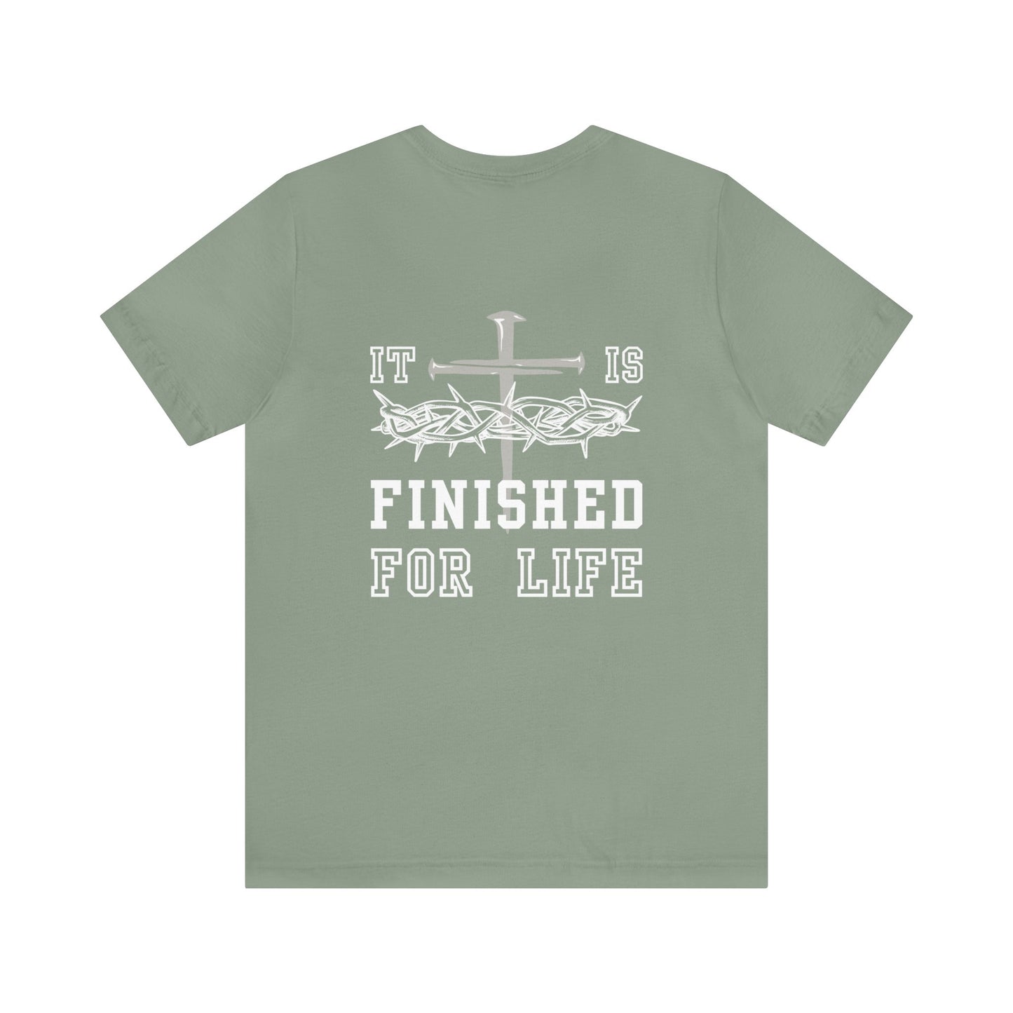 It Is Finished Unisex Jersey Short Sleeve Tee
