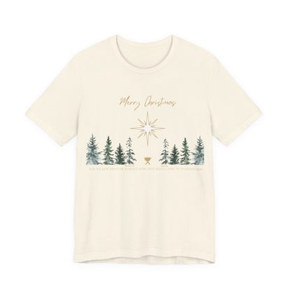 Merry Christmas Short Sleeve Tee