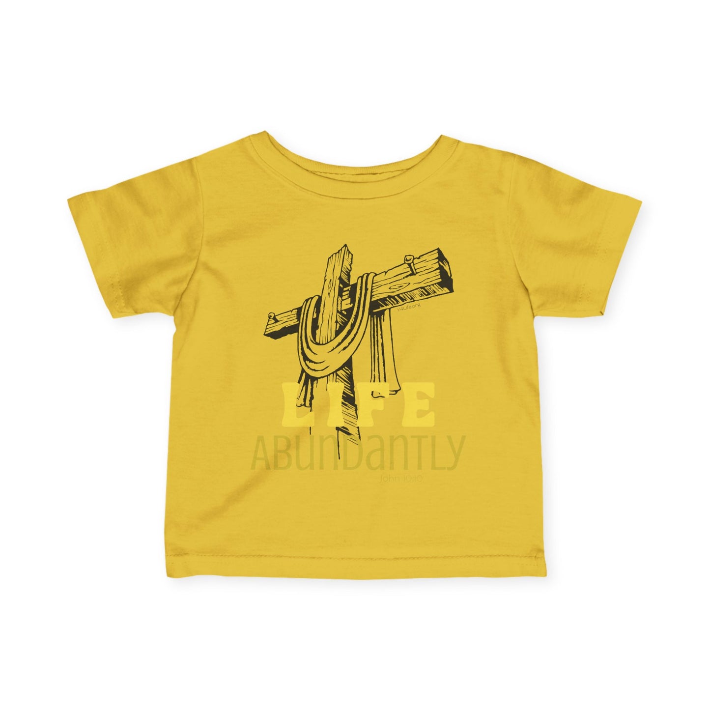 Life Abundantly Monochrome Infant Fine Jersey Tee