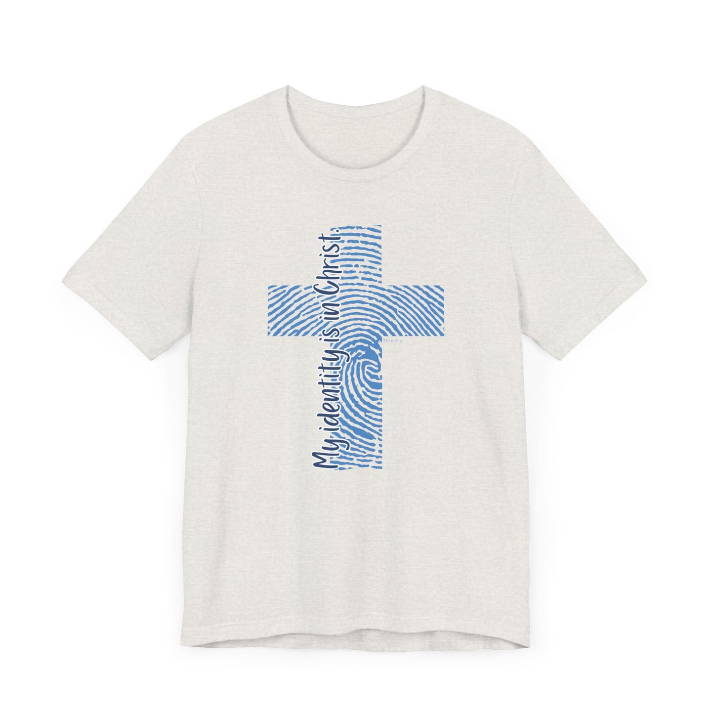 "My Identity is in Christ" Unisex Jersey Short Sleeve Tee