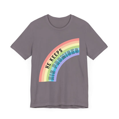"He Keeps His Promises" Unisex Jersey Short Sleeve Tee