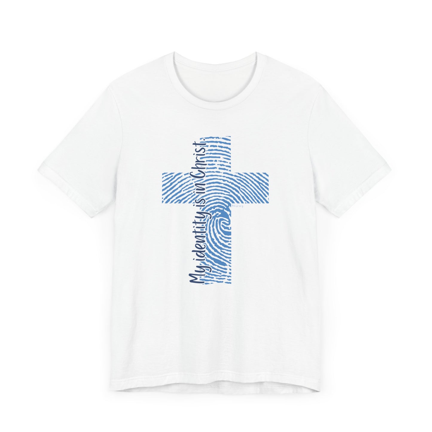 "My Identity is in Christ" Unisex Jersey Short Sleeve Tee