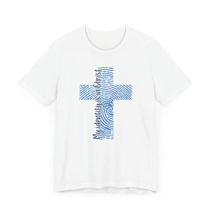 "My Identity is in Christ" Unisex Jersey Short Sleeve Tee