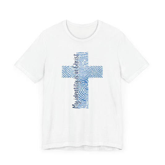 "My Identity is in Christ" Unisex Jersey Short Sleeve Tee