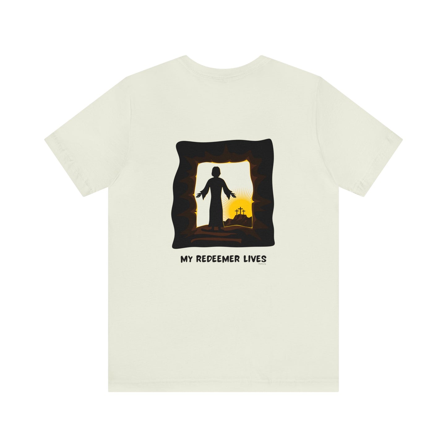 My Redeemer Lives Unisex Jersey Short Sleeve Tee