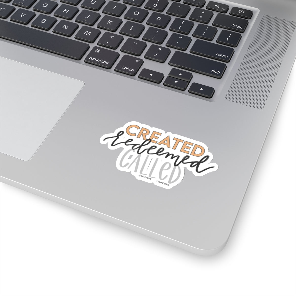 Created, Redeemed, Called Kiss-Cut Sticker