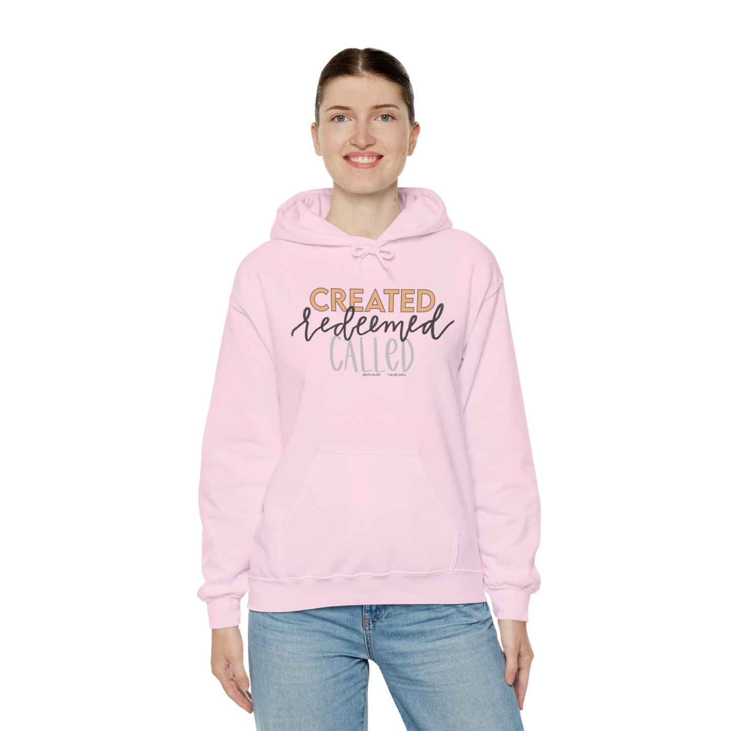 Created Redeemed Called Hooded Sweatshirt