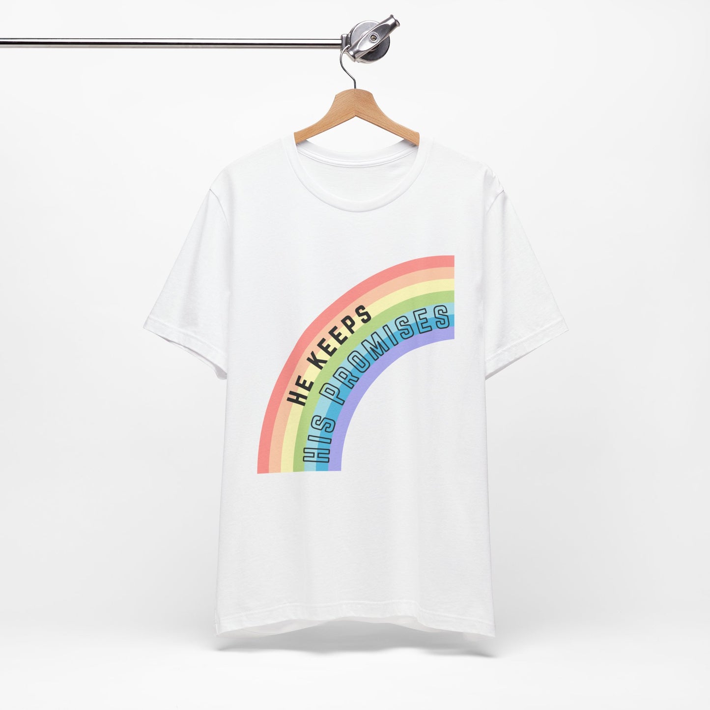 "He Keeps His Promises" Unisex Jersey Short Sleeve Tee