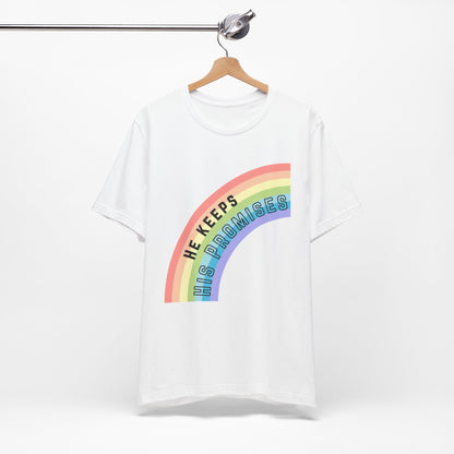 "He Keeps His Promises" Unisex Jersey Short Sleeve Tee