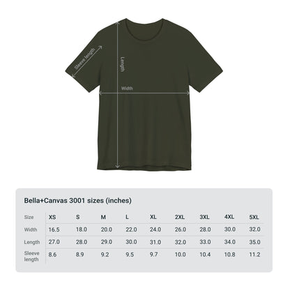 "Fatherhood is my Vocation" (mountains) Unisex Jersey Short Sleeve Tee