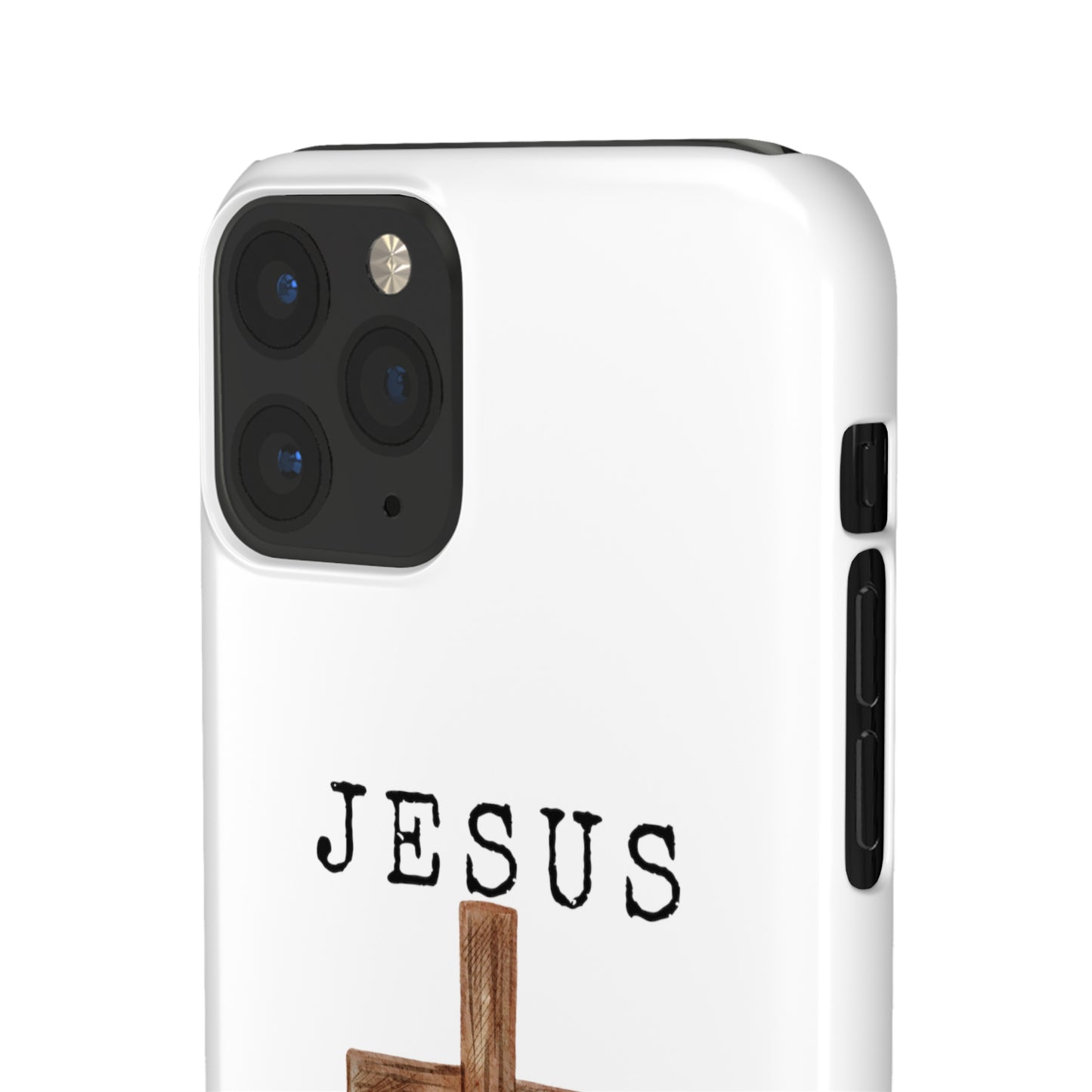 Jesus Saved Me Snap Cases