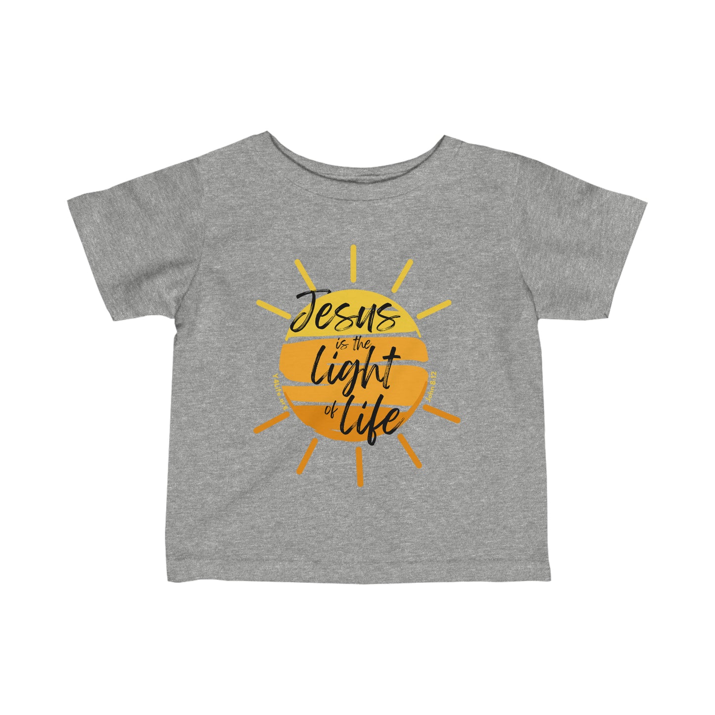 John 8:12 Infant Fine Jersey Tee