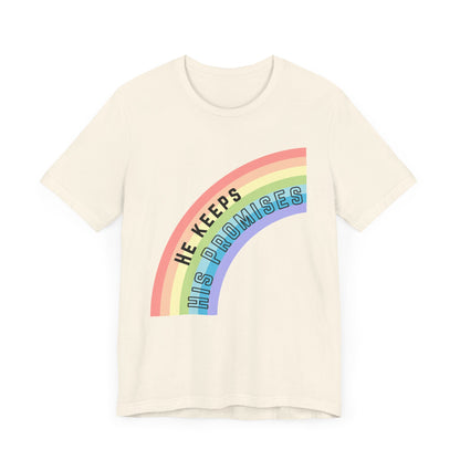 "He Keeps His Promises" Unisex Jersey Short Sleeve Tee