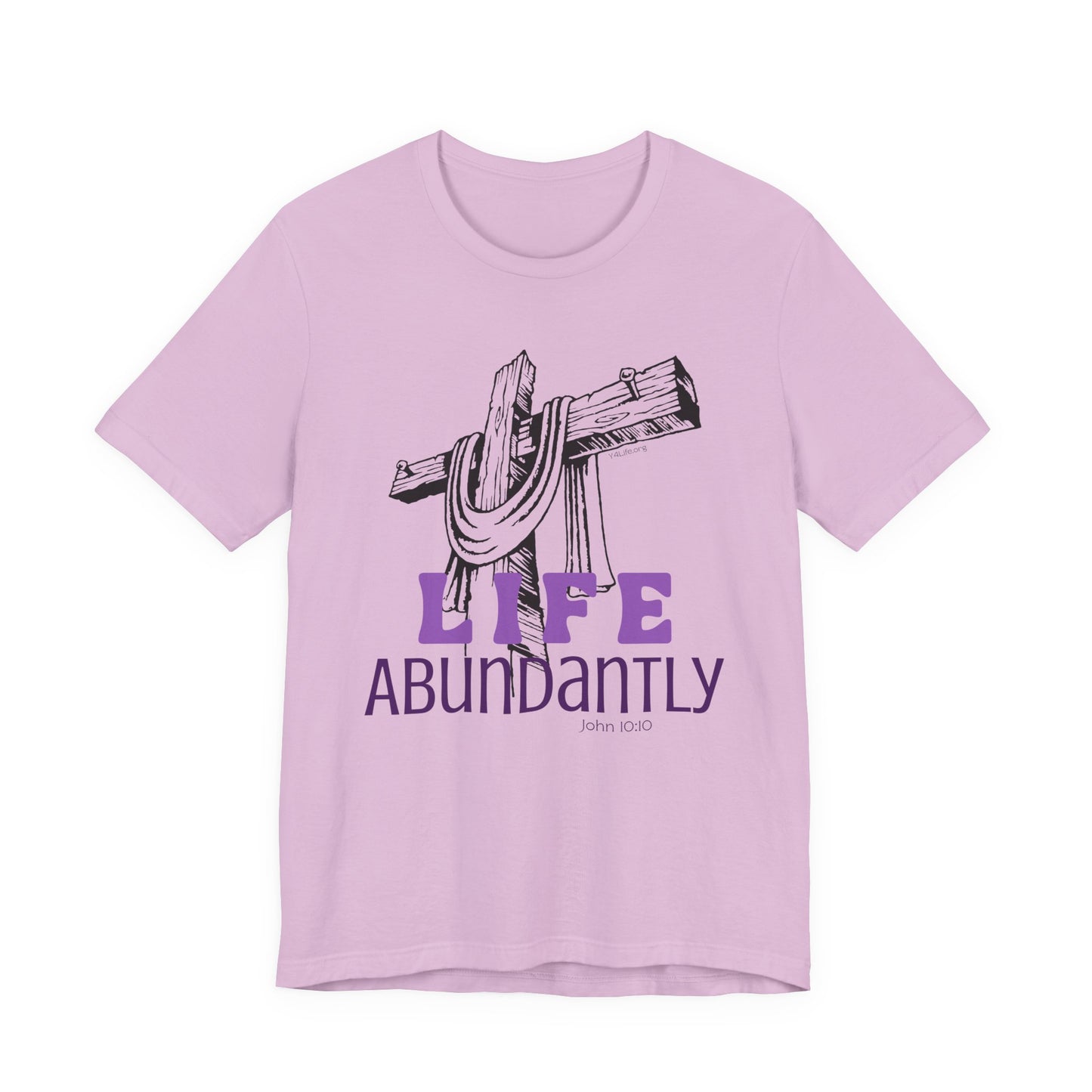 Life Abundantly Monochrome Short Sleeve Tee