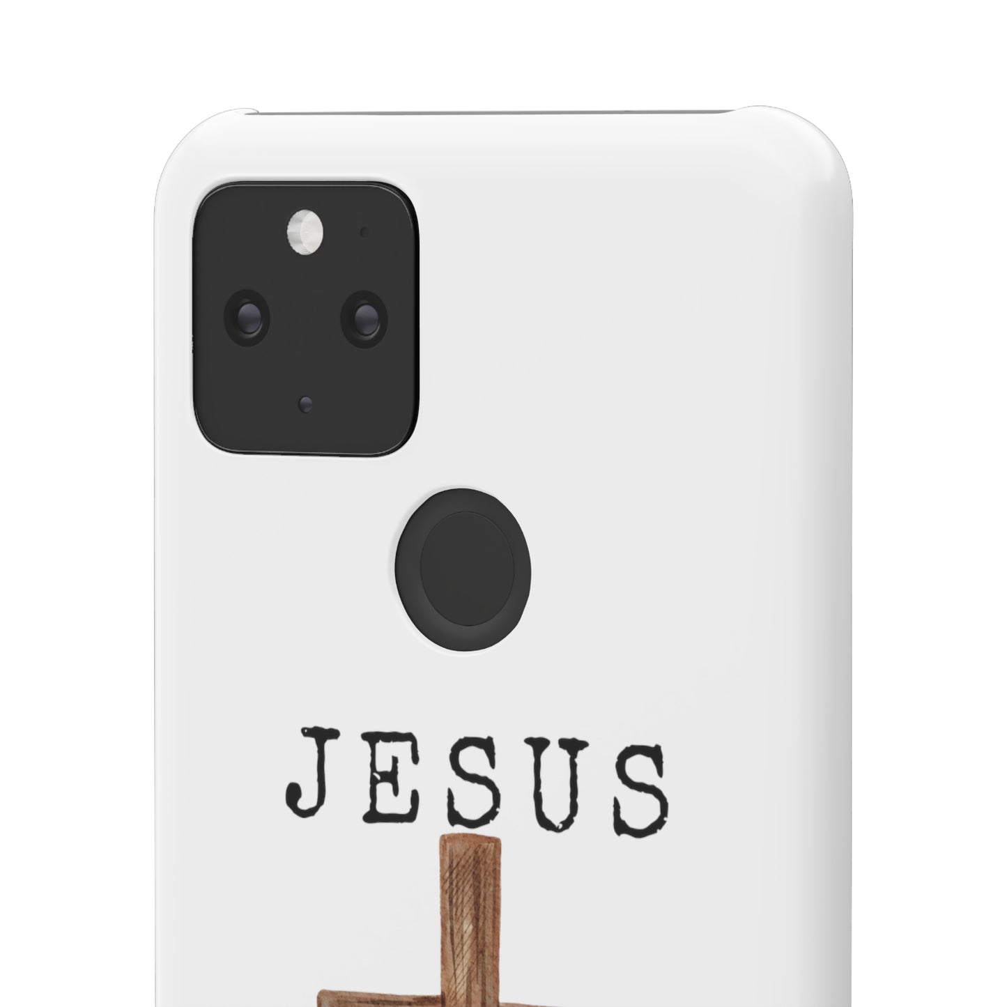 Jesus Saved Me Snap Cases