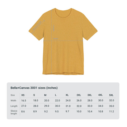 "Family Matters" (white print) Unisex Jersey Short Sleeve Tee