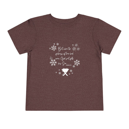 In the Fullness of Time Toddler Short Sleeve Tee