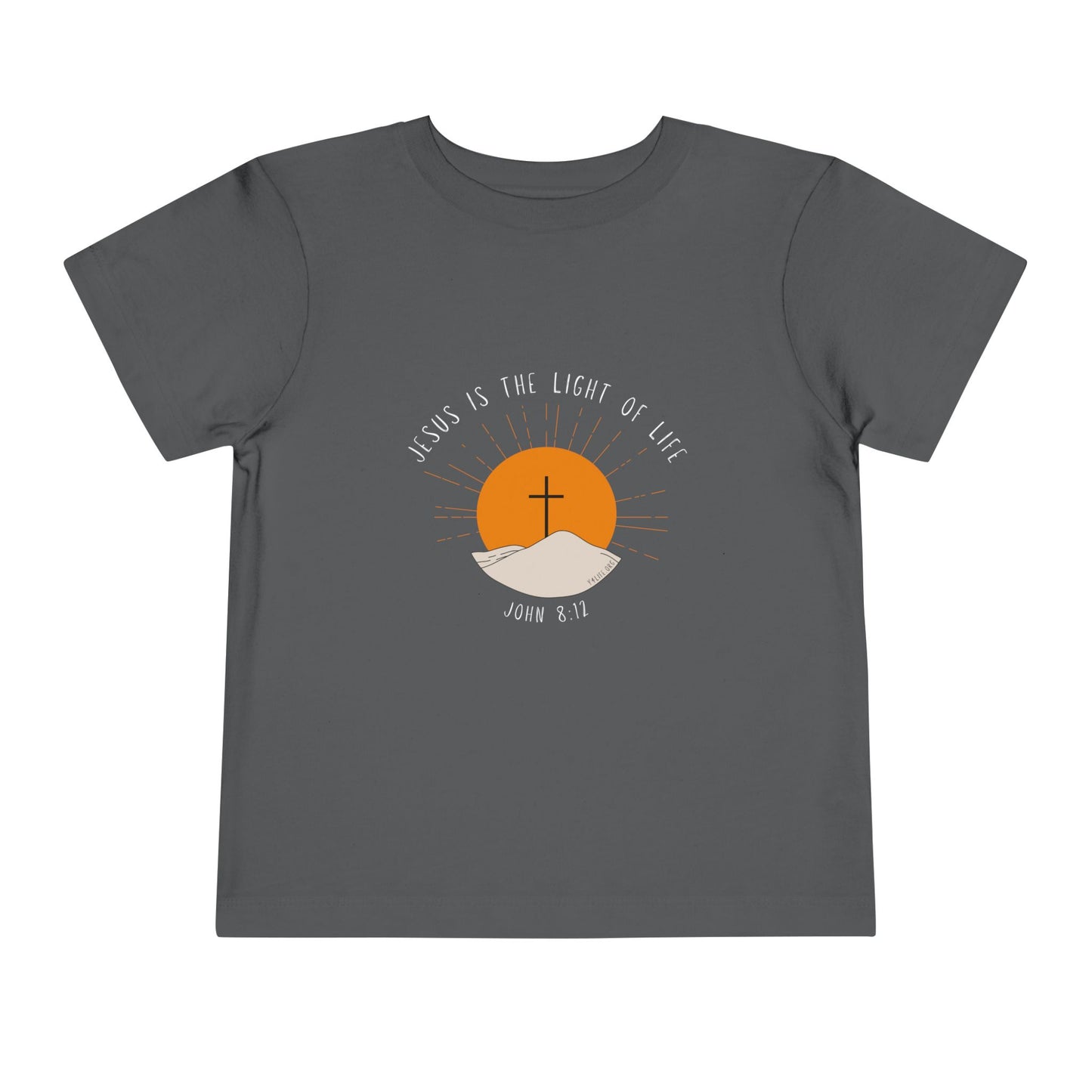 John 8:12 Toddler Short Sleeve Tee