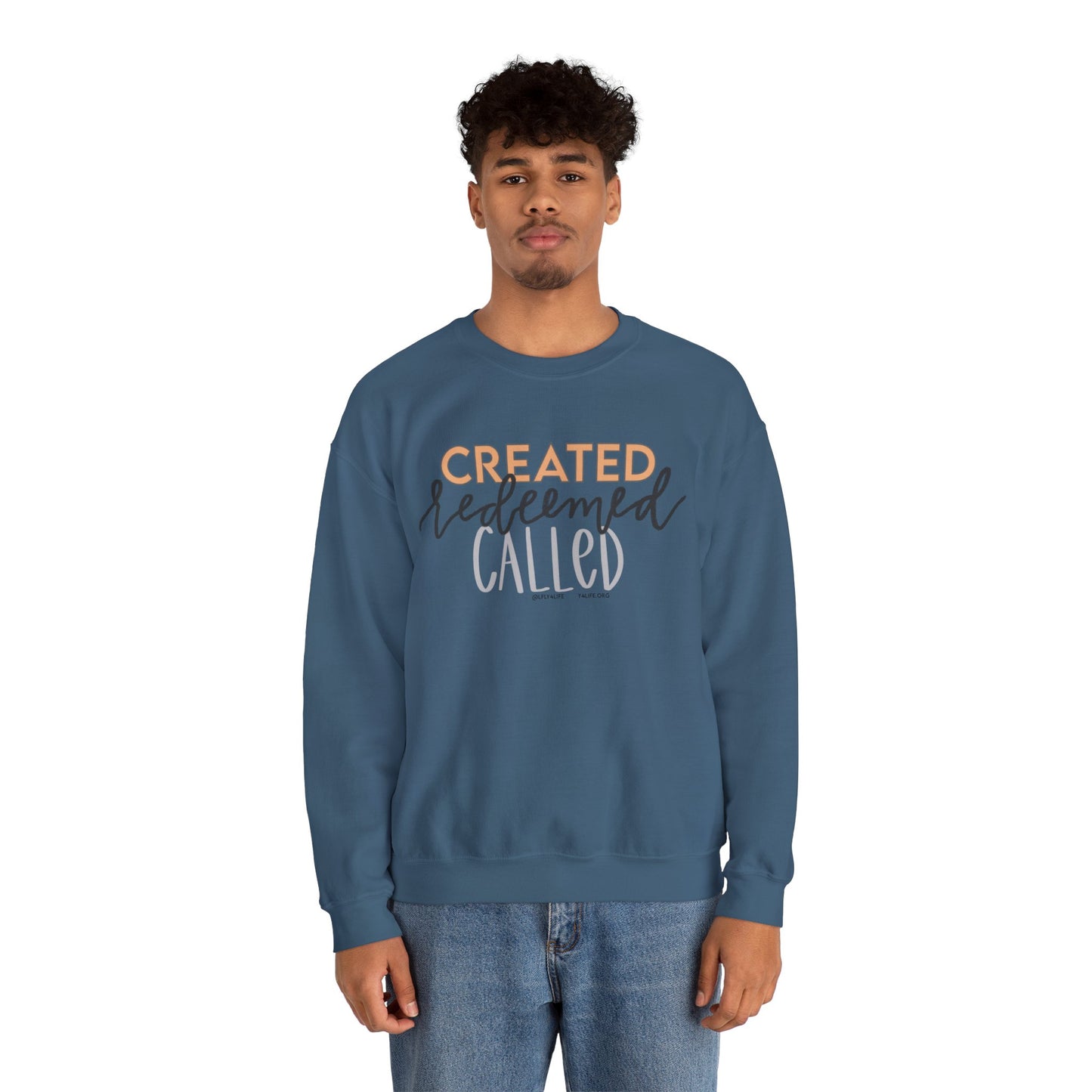 Created Redeemed Called Crewneck Sweatshirt