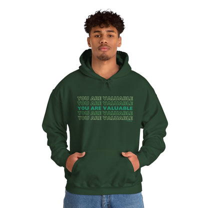 You Are Valuable Hooded Sweatshirt