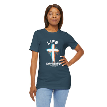 Life Abundantly Multicolor Short Sleeve Tee