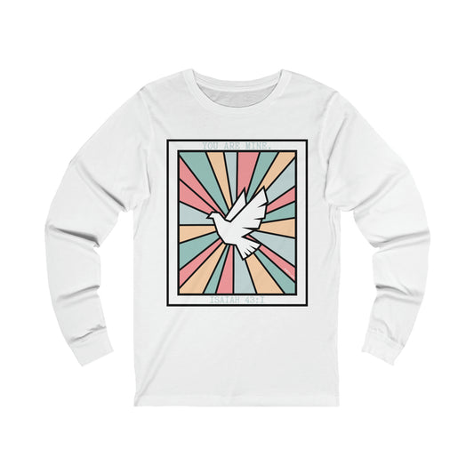 "You Are Mine" Unisex Jersey Long Sleeve Tee